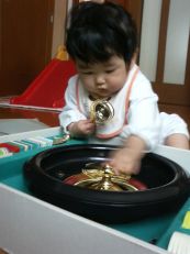 上の歯が生えてきた！！