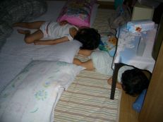 寝相の悪さアップ!!