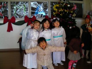幼稚園のクリスマス会