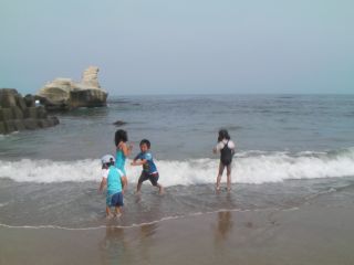 美香ちゃん達と海へ