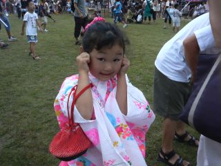 神峰プール＆電線夏祭り