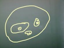 遥、ふで箱を忘れる