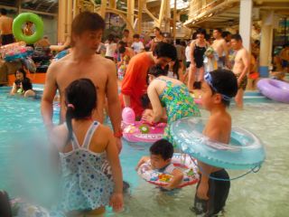 ハワイアンズへ