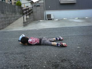 遥、バトミントンにハマる