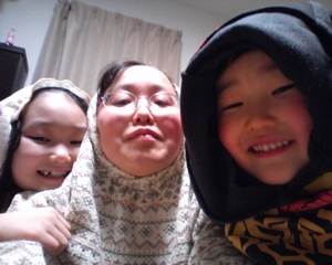 お風呂上りの様子