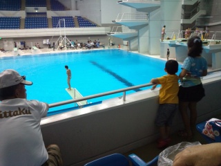 悠くんの応援へ