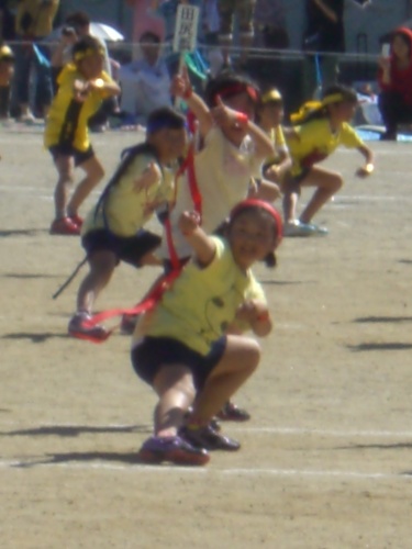遥4年生の運動会