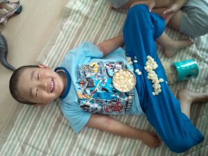 保存してある写真から