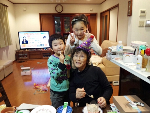 ばーばの誕生日