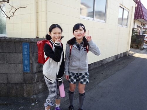 最後のランドセル登校